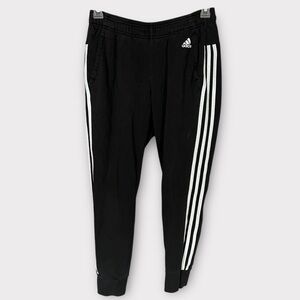 Adidas Women’s Medium Black Essential 7/8 Run Pants Joggers